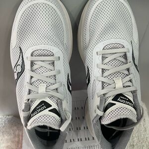 Saucony Fog/Black Gris Clair Running Shoes